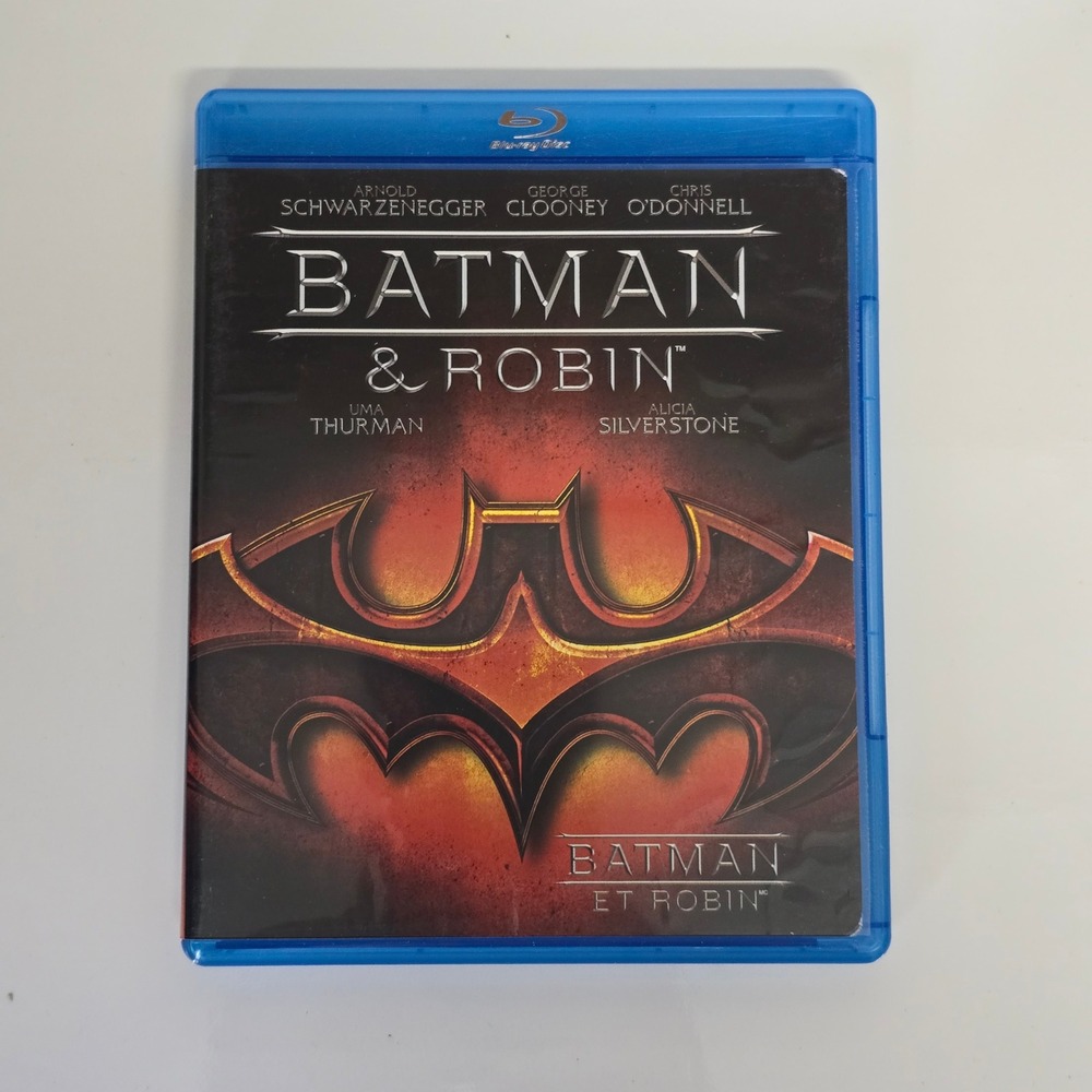Batman & Robin Blu-ray 1997 Superhero George Clooney Arnold Schwarzenegger